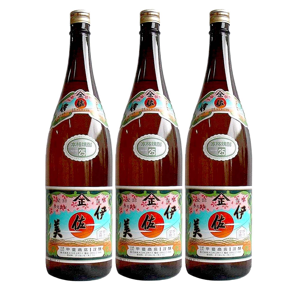 伊佐美 25&deg; 1800ml 3本セット 芋焼酎 甲斐商店　送料無料｜九州焼酎CLUB＆スナップビー
