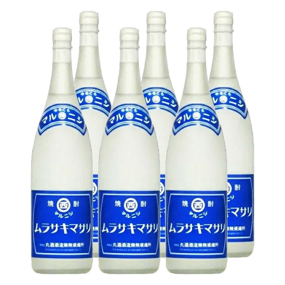 マルニシ ムラサキマサリ 25度 1800ml 6本セット　芋焼酎　 丸西酒造｜九州焼酎CLUB＆スナップビー