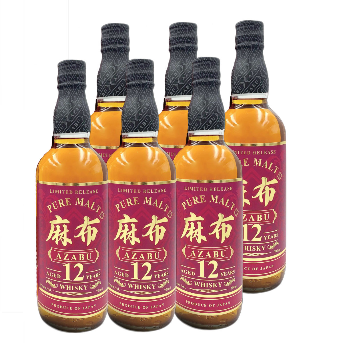 楽天市場】ウイスキー 麻布 ピュアモルトウイスキー 700ml