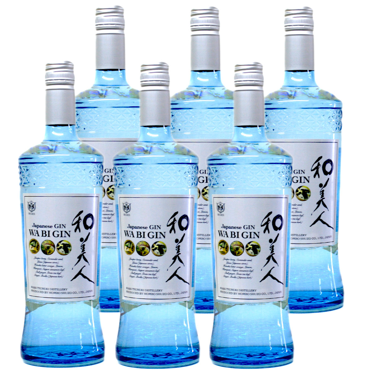 Japanese GIN 和美人 47° 700ml 6本セット|九州焼酎CLUB&スナップビー