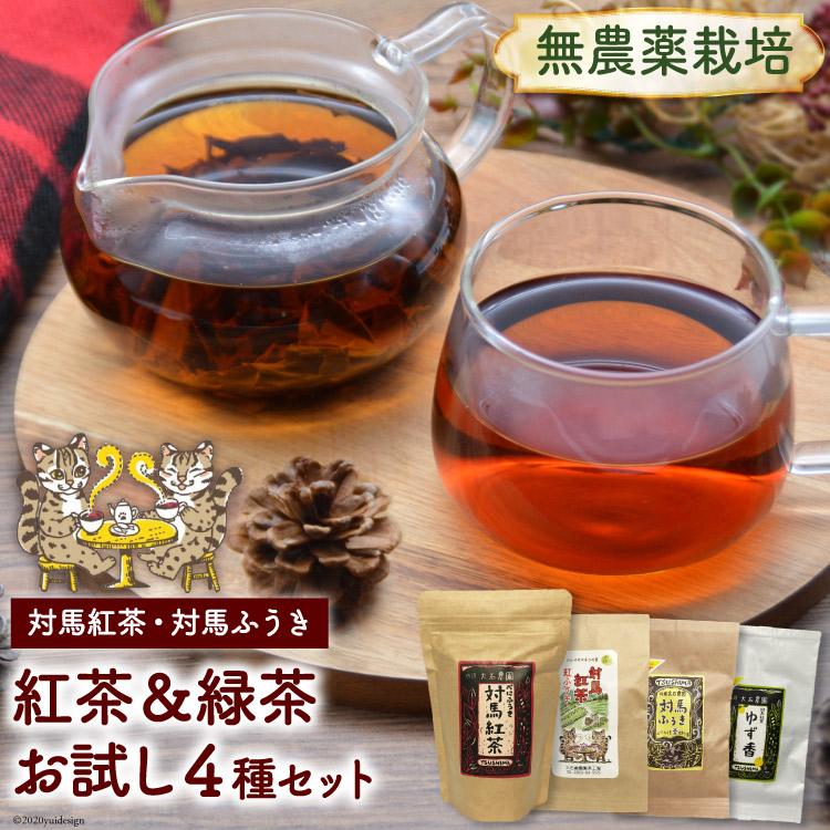 送料無料 紅茶 お茶 お試しセット4種 無農薬栽培 対馬ふうき ゆず香 ティーバック リーフ つしま大石農園 紅茶 おしゃれ ギフト プレゼント 贈答 お返し ティーバッグ 茶葉 無農薬 お取り寄せ 長崎 国産紅茶 和紅茶 Educaps Com Br