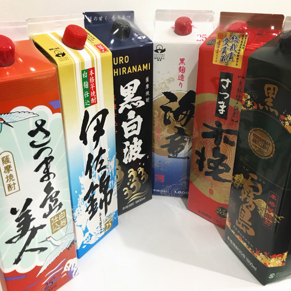 楽天市場】本格芋焼酎 紫薩摩富士25度1800mlパック（紫芋焼酎）2ケース（12本） : 九州酒問屋オンライン 楽天市場店