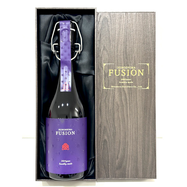 壱岐麦焼酎 IKINOSHIMA FUSION 2003年謹製 長期貯蔵 42度 720ml瓶[箱付] 限定500本 長崎 地酒 ギフト｜九州酒問屋オンライン　店