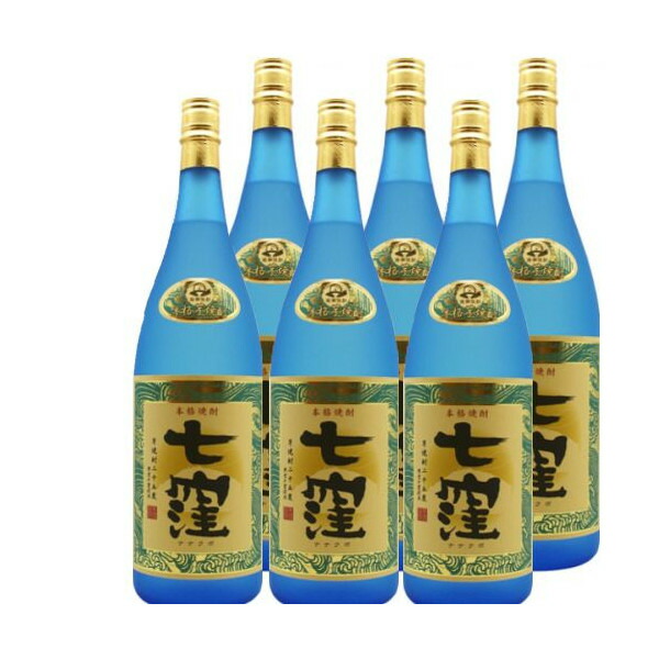 12164円 プレゼントを選ぼう！ 本格芋焼酎 七窪25度1800ml瓶1ケース 6本