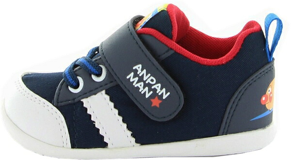 楽天市場 ムーンスター アンパンマン Apm 1 ネイビー 12 14 5cm子供靴 ベビーコートスニーカー ショップ球太