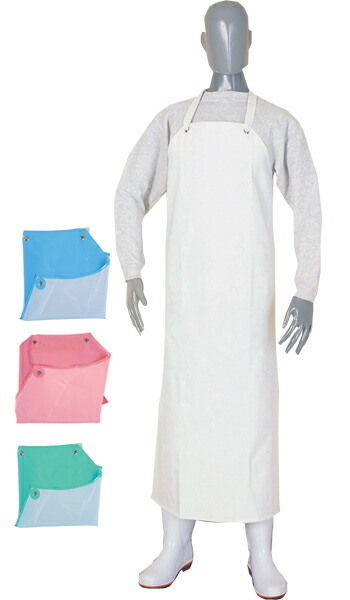 楽天市場】弘進ゴム ニュー軽快 胸付前掛 前掛 【胸付き前掛け 】 ゴム