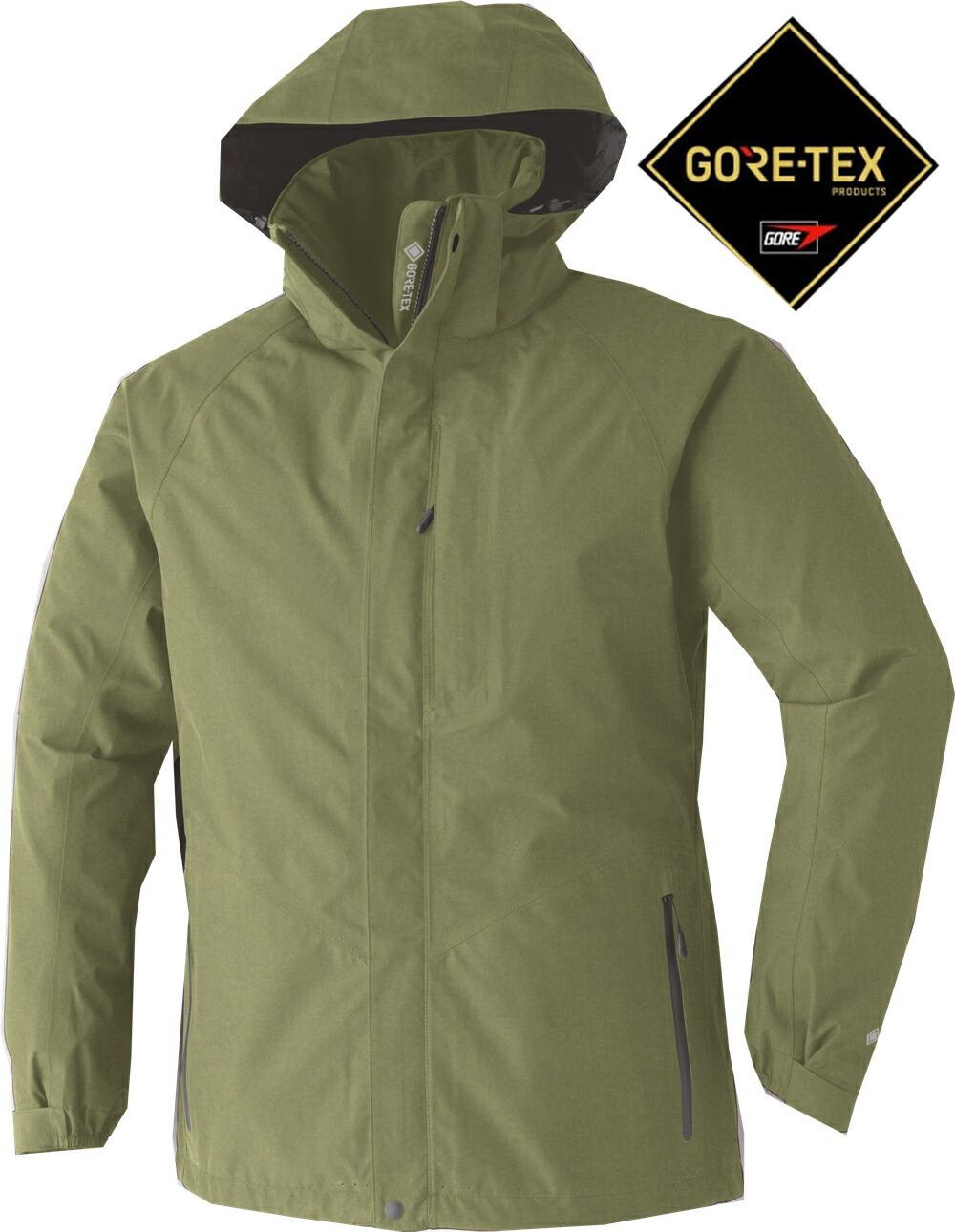 Asahicho ゴアテックス 防寒厚地の外套 51031 (4) アーミーグリ－ン GORE-TEX S-6L  (旭蝶衣料繊維)貨物輸送無料