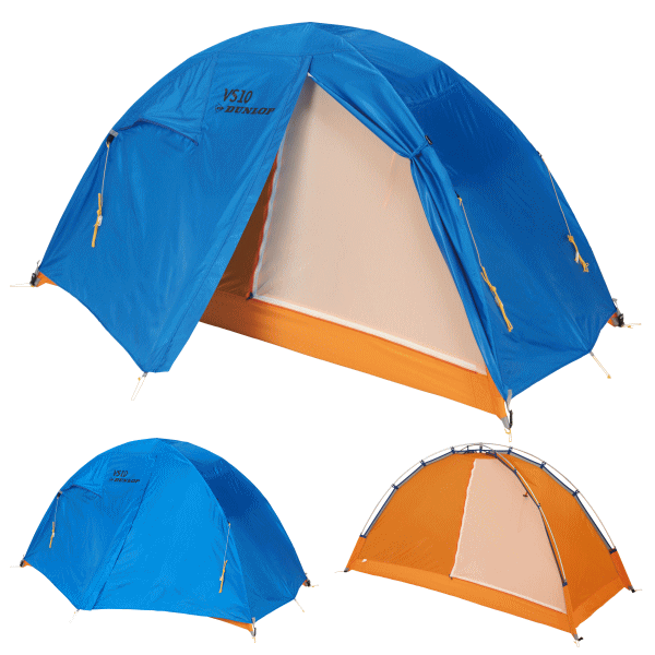 【楽天市場】DUNLOP ダンロップ コンパクトアルパインテント VS10（1人用コンパクト登山テント）(1人用コンパクト登山テント/登山