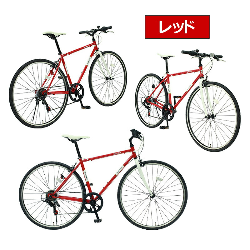 市場 クロスバイク 自転車 700c 男女兼用 街乗り Topone Surface 本体 6段変速 シティ シマノ Shimano