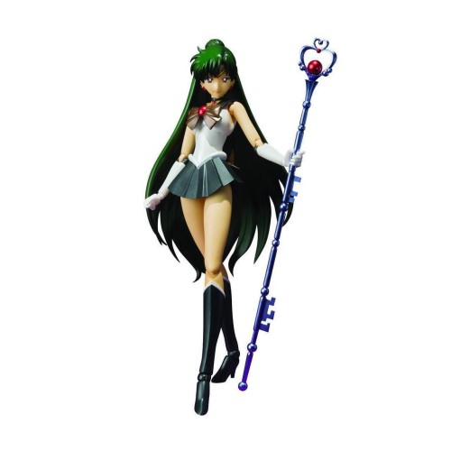 バンダイ(BANDAI) セーラープルート S.H.Figuarts 美少女下士官兵乗り組み員お月さま続きもの 全高約150粍 魂ウェッブバス発着場品