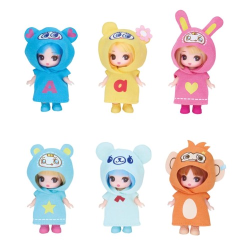 タカラトミー(TAKARA TOMY) リカお父ちゃん お人形さん ぷちリカお父ちゃん ナルミヤキャラクターズコレクション DP-BOX 着せ替え おままごと 手あそび 3歳以上