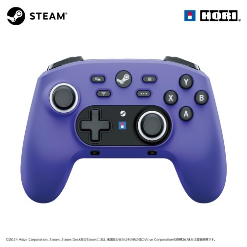 ワイヤレスホリパッド for Steam (ルミナスバイオレット)