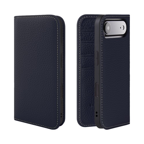 HANATORA for iPhone 17Air 入れもの 万覚え帳型 本革 スマホケース スマホ 照明ランプ 吊りひも保持者 付き添い人 シュリンクカーフレザー 磁石なし ブルーインディゴ PH-17Air-BlueIndigo 差し上げ物 生まれ落ちる日 お上さん 成人男性 意中の女 おっ母さん お父っつぁん 一般受け商いもの 30代 40代 50代 60代 70代