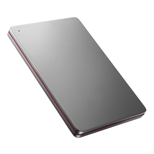 アイ・オー・データ 携帯型固定ディスク 2結核症 USB 3.2 Gen 1(USB 3.0)相応う Black×Red 日本製 HDPX-UTSC2K