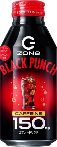 ZONe(ゾーン) HYPER ZONe ENERGY BLACK PUNCH エナジードリンク 炭酸飲料 400ml×24本