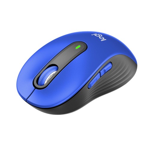 Logicool Signature M650MBL ワイヤレスマウス 静音 Bluetooth レギュラー ブルー ワイヤレス マウス 無線 Logi Bolt Unifying非対応 windows mac iPad Android Chrome OS スクロールホイール 無線マウス 静音マウス M650