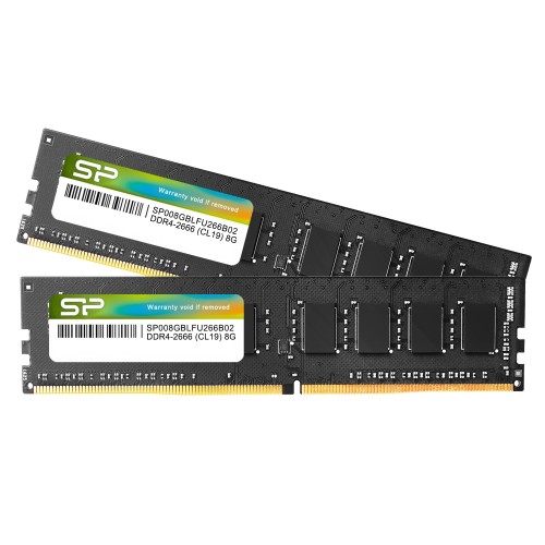 ケイ素樹脂力強さ 事務机いの一番パソコン用 記憶装置 DDR4 2666 パソコン4-21300 8GB x 2枚 (16GB) 288Pin 1.2V CL19 SP016GBLFU266B22