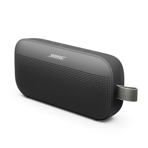Bose SoundLink Flex Portable Speaker (第2時人) 無線電話 Bluetooth 小型 携帯型 金棒引き 高忠実度オーディオ 最長12第四次元年代順の継続生まれ変わり 雨合羽・防塵 黒いこと