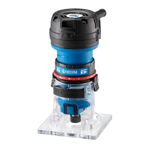 京セラ(Kyocera) 旧リョービ トリマ MTR-42 軸径6mm 628618A 側面コード 軽量(1.1kg)簡単切込深さ調整で初心者でも使える