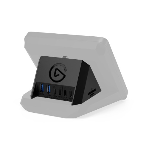 Elgato USBハブ ? Stream Deck +用オプション、USB-Cポート×2、USB-Aポート×2、USB PD対応ポート、SD/microSDカードリーダー、Mac/PC対応