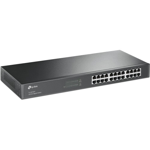 TP-Link スイッチングこしき Giga相応う 10/100/1000Mbps 24界面 金属元素筐体 5年引き受ける TL-SG1024