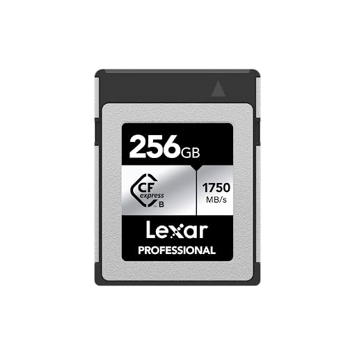 Lexar Professional CFexpress Type-B SILVER 最大限度読み出し1750MB/s 最大限度書きとどめる1300MB/s 国内製造業者受け支える可 製造業者引き受ける10年  256GB