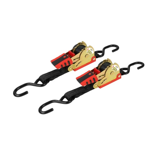 SK11(エスケー11) ラチェット式ベルト荷締機 自動巻き 2本組 RTA-25SBL