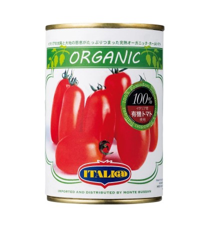 イタリアット 有機ホールトマト 400ｇ×24缶