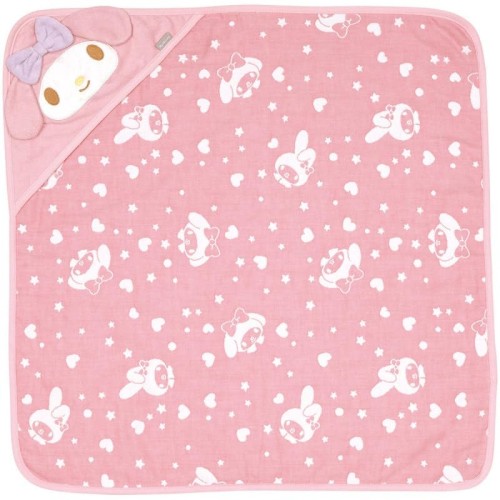 スケーター(Skater) おくるみ 70×70cm 抱っこ 寝具 保湿 丸洗いOK ベビー サンリオ マイメロディ BOM1