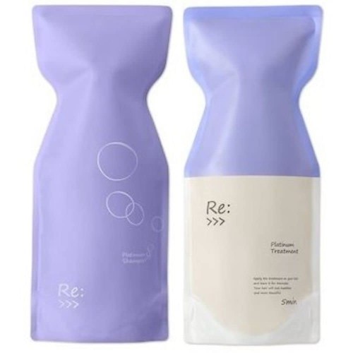 ADJUVANT アジュバン リ:プラチナムシャンプーR 600ml  手当てR 600g 詰替用仕掛ける