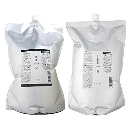 業務用/詰替え2500mL×2ルベル LebeL イオ セラム シャンプー＆トリートメント 大容量セット｜クセ毛・乾燥ケア用・シリコーンフリー・グリーンナッツオイル配合