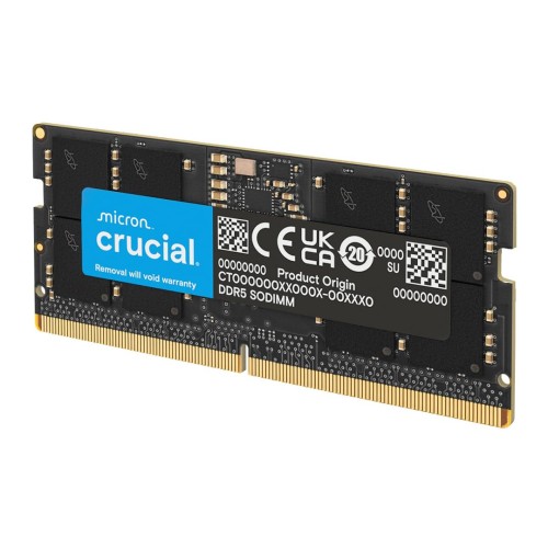 Crucial RAM 32GB DDR5 5600MHz (または5200MHzまたは4800MHz) ノートパソコンメモリ CT32G56C46S5。