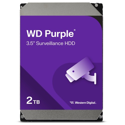 ウエスタンデジタル 2結核症 WD パープル 監督すること内蔵捉え所のない運転 HDD - SATA 6Gb/秒 64MB現ナマ 3.5in - WD23PURZ