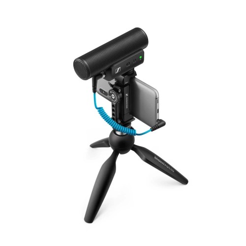 Sennheiser ゼンハイザー MKE 400-II MOBILE KIT オンカメラマイク 移動性一揃いの道具  509257 スーパーカーディオイド マンフロット Vlog一揃いの道具
