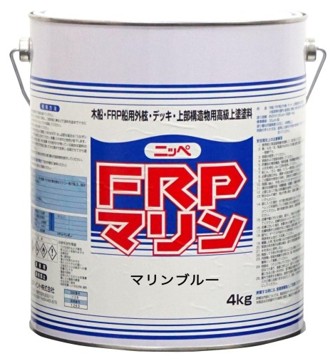 ニッペ(Nippe) えの具 えの具 FRP米国海兵隊員 4kg 米国海兵隊員青碧 漆 つやあり 室外 日本製 4547163000271