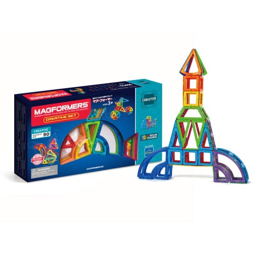 ボーネルンド マグ・フォーマー (MAGFORMERS) 創造的書き割り [90天下太平] 3歳頃 MF703004J