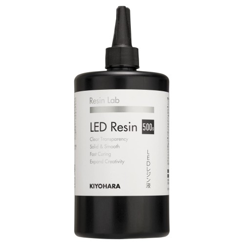 KIYOHARA 日本製 ぷっくり消印が作れる Resin Lab レジンラボ LED レジン液 500g RLR500