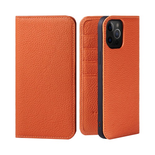 HANATORA for iPhone 12ProMax 入れもの 万覚え帳型 本革 スマホケース スマホ 照明ランプ 吊りひも保持者 付き添い人 シュリンクカーフレザー 磁石なし オレンジ色 PH-12ProMax-Orange 差し上げ物 生まれ落ちる日 お上さん 成人男性 意中の女 おっ母さん お父っつぁん 一般受け商いもの 30代 40代 50代 60代 70代