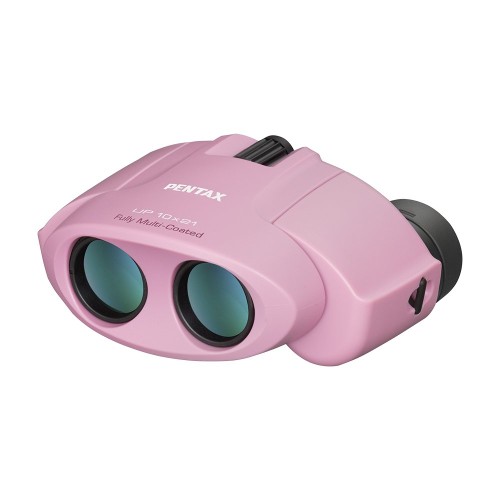 PENTAX 小型望遠鏡 UP 10x21 サクラ色 ライブ、運動競技御覧なさる推し活選べる3色小型軽さ210g倍率10倍フルマルチコーティング御前上等プリズムBak4積み上げる入れもの落とし穴付 製造業者引き受ける1年 ペンタックス 61806