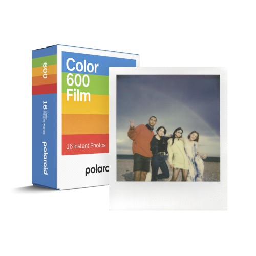 Polaroid(ポラロイド) インスタント写真フィルム Color Film for 600 - double pack 色つや写真フィルム 16枚入り口・入口 ひな形色つや白 (6012)