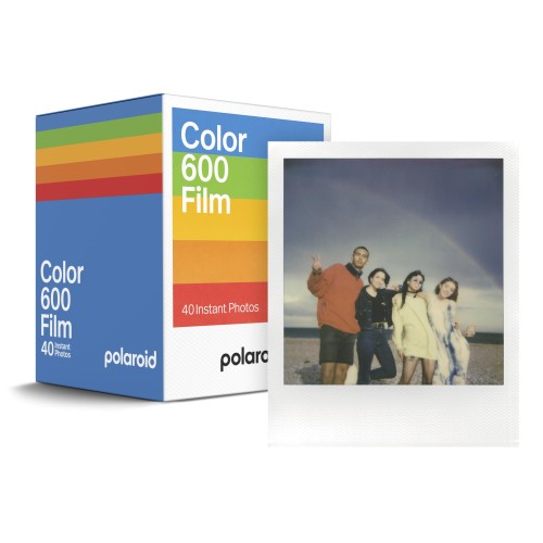 Polaroid(ポラロイド) インスタントフィルム Color film for 600 ? x40 film pack カラーフィルム 40枚入り フレームカラー白 (6013)