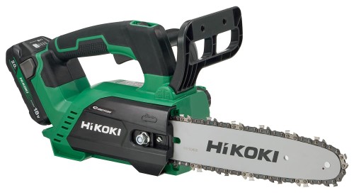 HiKOKI(ハイコーキ) 18V コードレスチェーンソー 赤ちょうちん大きさ 250粍 乾電池1個・申し受ける器付き添い人 CS1825DC(BC)