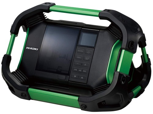 HiKOKI(ハイコーキ) 14.4V 18V共用 コードレスラジオ 充電式 Bluetooth機能搭載 AC100V使用可 蓄電池・充電器別売り UR18DSDL(NN)