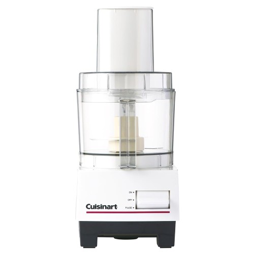 Cuisinart (クイジナート) フードプロセッサー M コンパクト 2~3人分向け 1台5役(切る・刻む/こねる/薄切り/細切り/おろし) インダクションモーター搭載 パワフル 静音 パン生地 時短調理 ホワイト DLC-102J