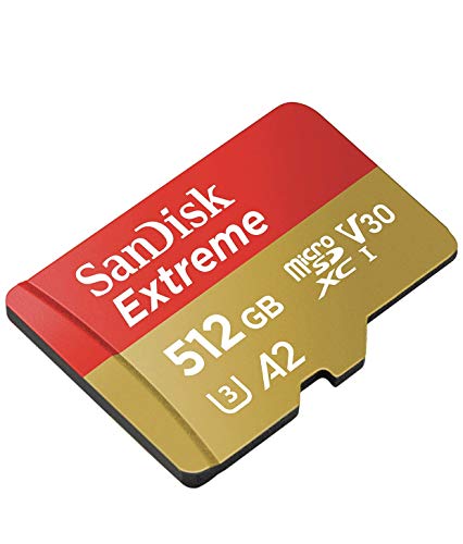 SanDisk ( サンディスク ) 512GB microSDXC歌留多 EXTREME ( 最大限度 読み込む160MB/s 書込90MB/s ) SDアダプタ付 SDSQXA1-512G-GN6MA ［ 外国で包み ］