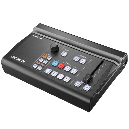 アイ・オー・データ 4K通行手形スルー相応う iPad聯絡型ストリーミングBOX 「LIVE ARISER」 4K通行手形スルー相応う HDMIインプット出どころ×3 iPad くっ付ける有線テレビ×2 週末受け支える 日本製造会社 GV-LSMIXER/I