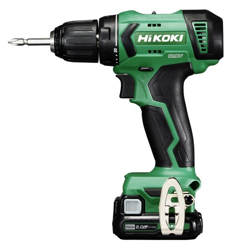 HiKOKI(ハイコーキ) 10.8V 充電式 ドライバドリル DS12DA 蓄電池(2.0Ah)×2個・充電器付 DS12DA(2BS)