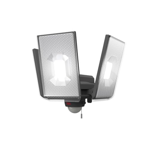 ムサシ(MUSASHI) 12.5W×3灯横すべり型LED検知器ともし火 差し込み式 露天 雨合羽 人感検知器 調光・調色役立つこと 常夜灯 投光照明器 閃光電球発しる 高明快さ3750lm LED-AC3050
