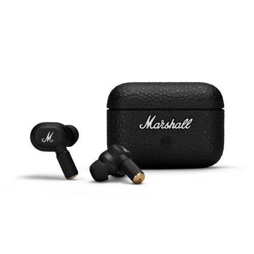 Marshall ノイズキャンセリング完全ワイヤレスイヤホン Motif II A.N.C. ブラック 連続再生30時間/Qi充電対応/通話対応
