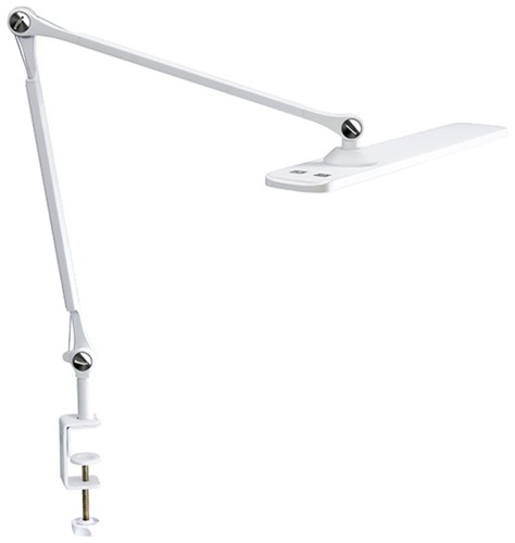 GENTOS(ジェントス) ジェントス LEDデスクライト ルミサス R190 明るさ 1800ルーメン ホワイト DK-R190WH
